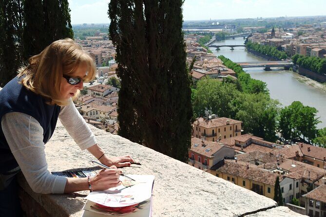 3 Hour Watercolor Private Experience in Verona - Starting at Ponte Pietra: Verona’s painter-friendly beginning