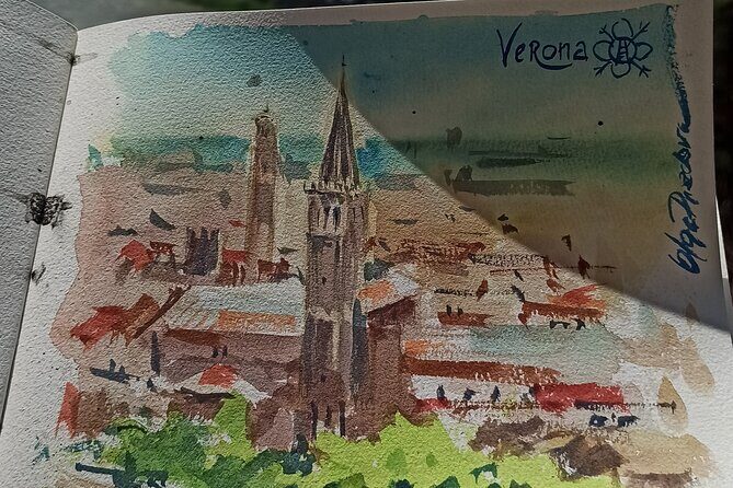 3 Hour Watercolor Private Experience in Verona - What you’ll likely be working on during the session