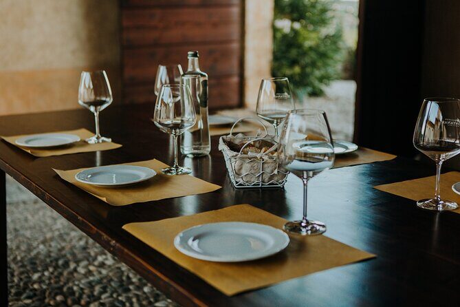 Art & Wine Experience in Valpolicella at Palazzo Montanari - The wine tasting: four Valpolicella styles in a hilltop courtyard