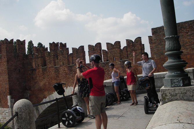 CSTRents - Verona Segway PT Authorized Tour - Piazza Erbe, Piazza di Signori, and Porta Bombarderia Views