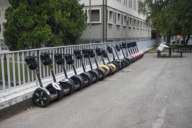 CSTRents - Verona Segway PT Authorized Tour - Safety and Weather Reality: Curb Edges, Ponchos, and Helmet Sense