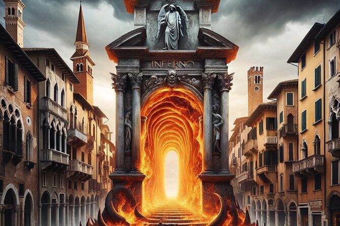 Dante in Verona: From Inferno to Paradise - Price and value: $42.05 for a guided Dante map