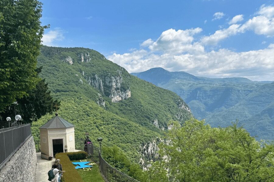 From Verona: Day tour to Madonna della Corona - First Stop: Monastery Time for Photos and the Real Atmosphere