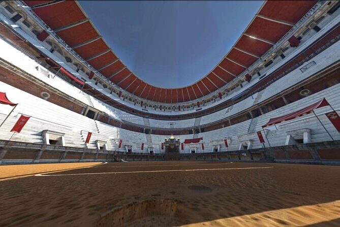 Guided tour of the Verona Arena with Virtual Reality - Stop 1 in plain terms: Getting your bearings with the guide
