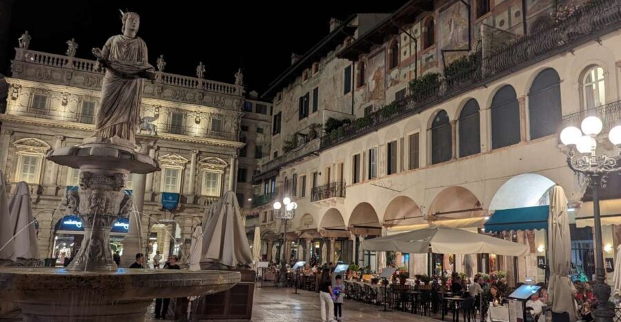 Guided Walking Tour in Verona - Getting Oriented in Piazza Erbe: Colonna di San Marco to Fresco Square
