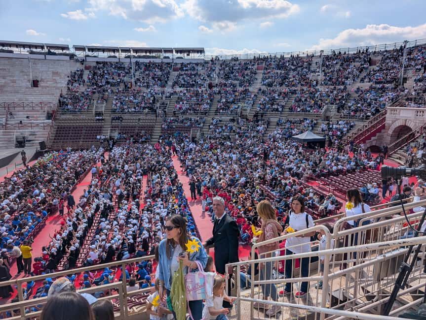 Verona: Arena di Verona Opera Ticket - Key points at a glance