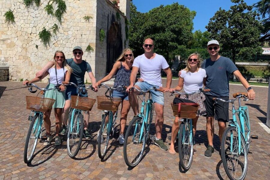 Verona: Highlights and Panorama Bike Tour - The Castel San Pietro Stairs and Roman Theatre Ruins