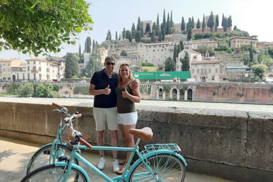 Verona: Highlights and Panorama Bike Tour - Piazza Bra and the Verona Arena: Your First Big Frame