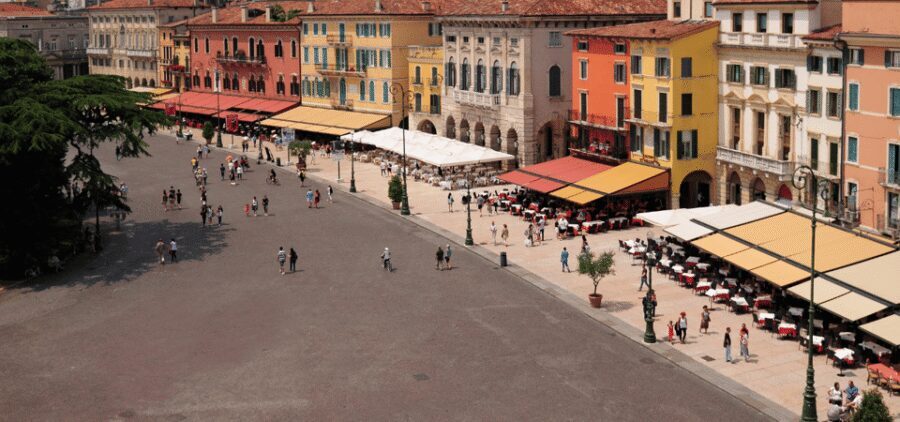 Verona Self Guided Walking Tour with an APP - Hilltop Sunset Views Over Verona and the Adige
