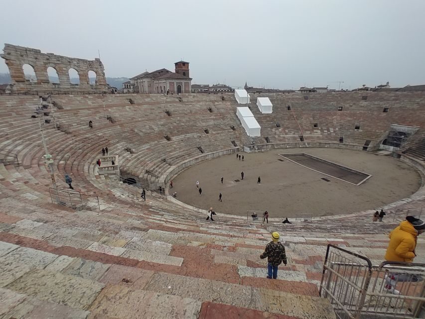 Verona: Small Group Guided Walking Tour with Arena Tickets - Piazza delle Erbe: a marketplace you can enjoy even without a guided tasting