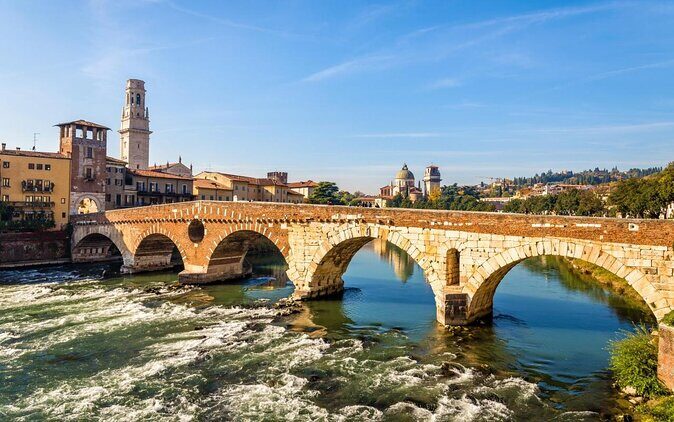 Verona walking tour:food, wine, legends, lunch/dinner & cable car - Entering Verona’s Food Trail at Piazza Bra