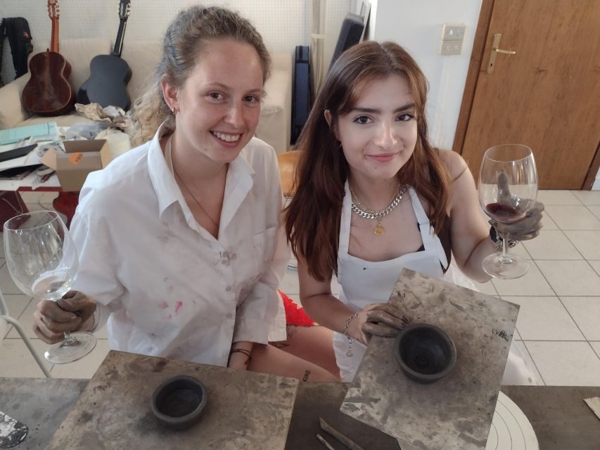 Wine and Pottery Workshop at Smart Lab Verona - Your hands-on session: tools, carving, shaping, and patience